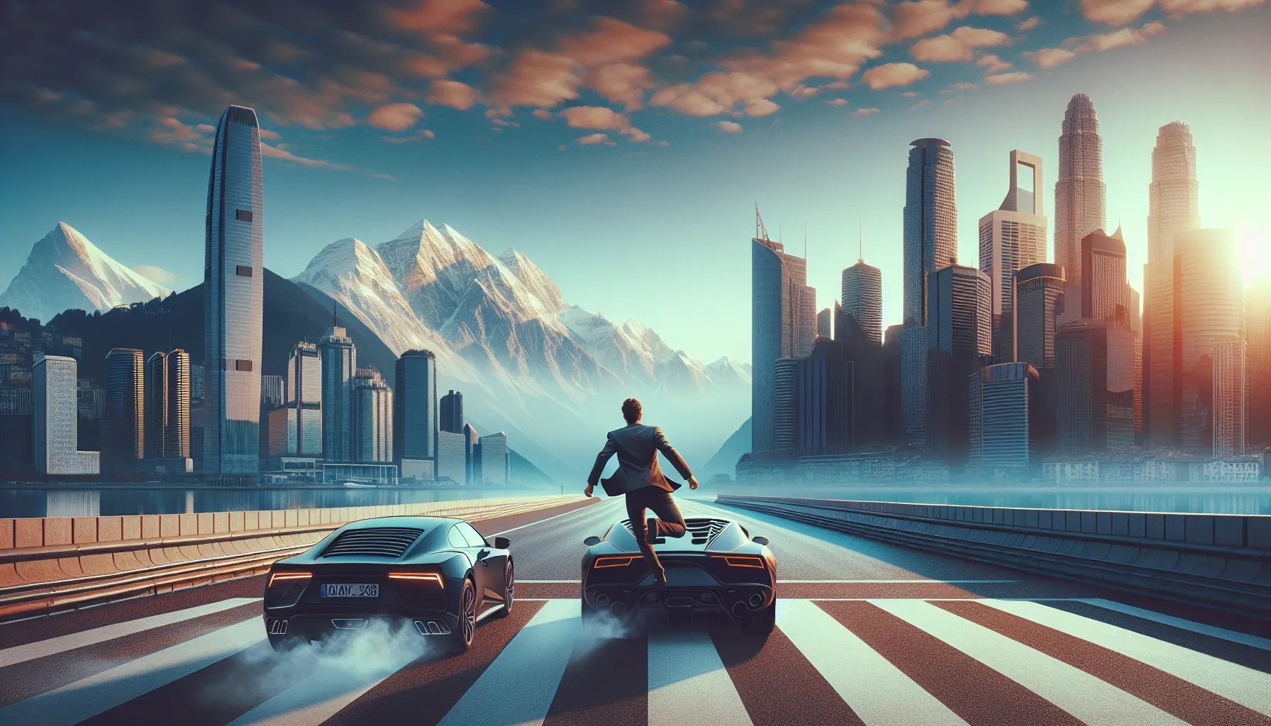 Una persona che medita in un ambiente naturale, simbolo di semplicità e tranquillità.