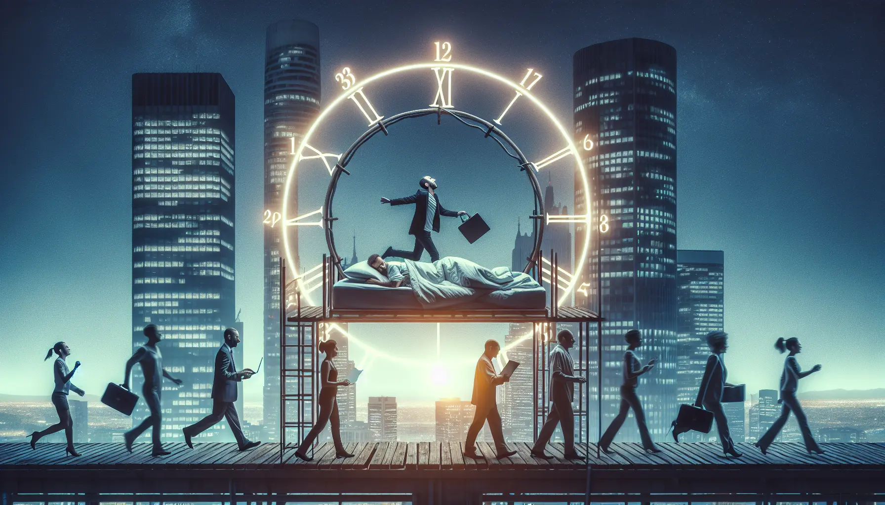 Un'immagine di una persona che riposa serenamente in un ambiente tranquillo, simbolo del sonno e del benessere.