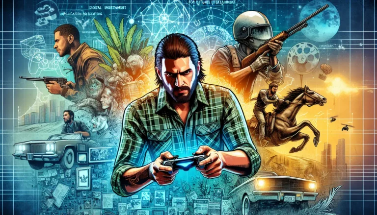 Un'immagine rappresentativa di un videogioco open world con personaggi e ambientazioni dettagliate.