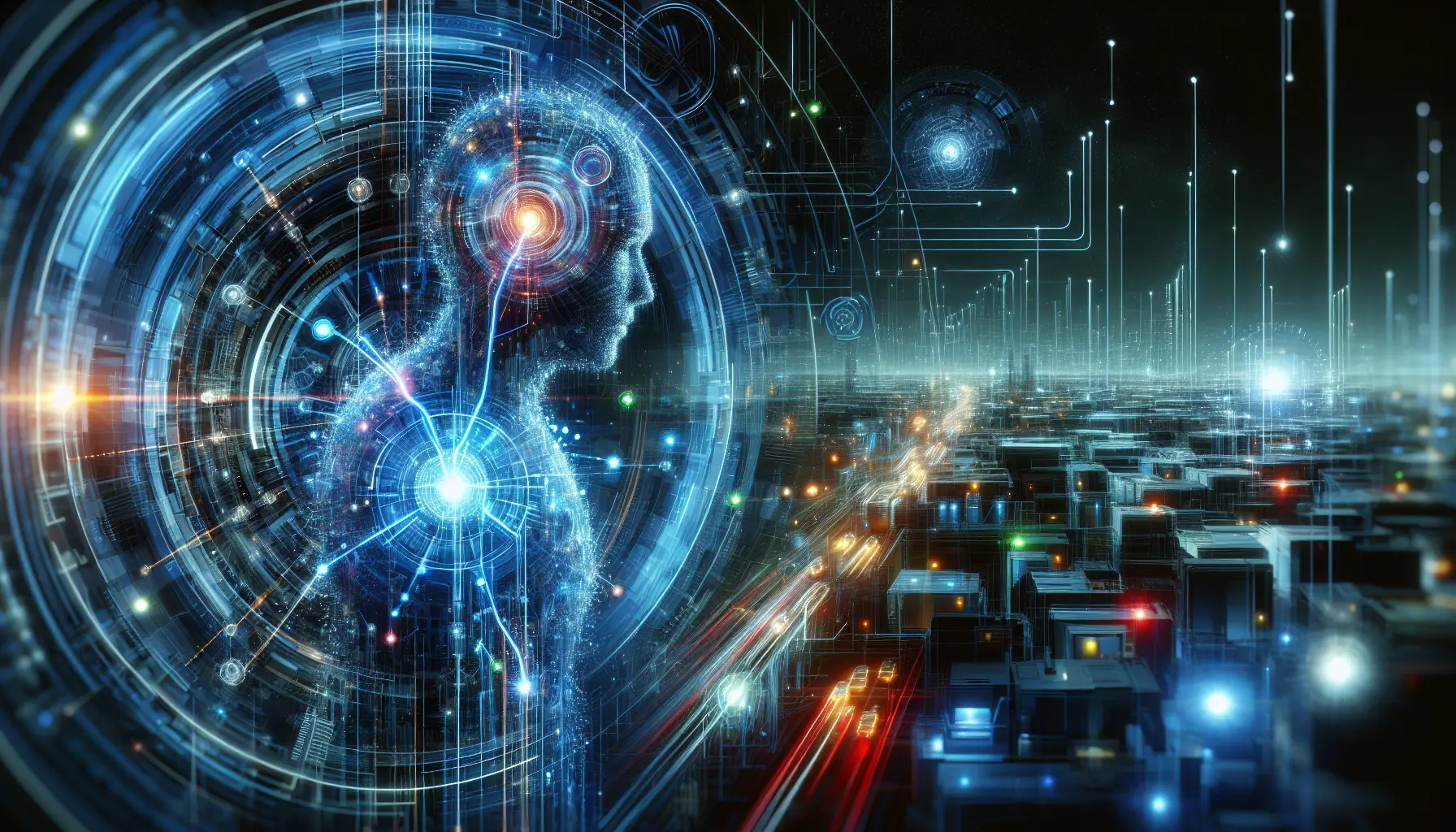 Un professionista utilizza un dispositivo tecnologico per apprendere con l'aiuto dell'intelligenza artificiale.