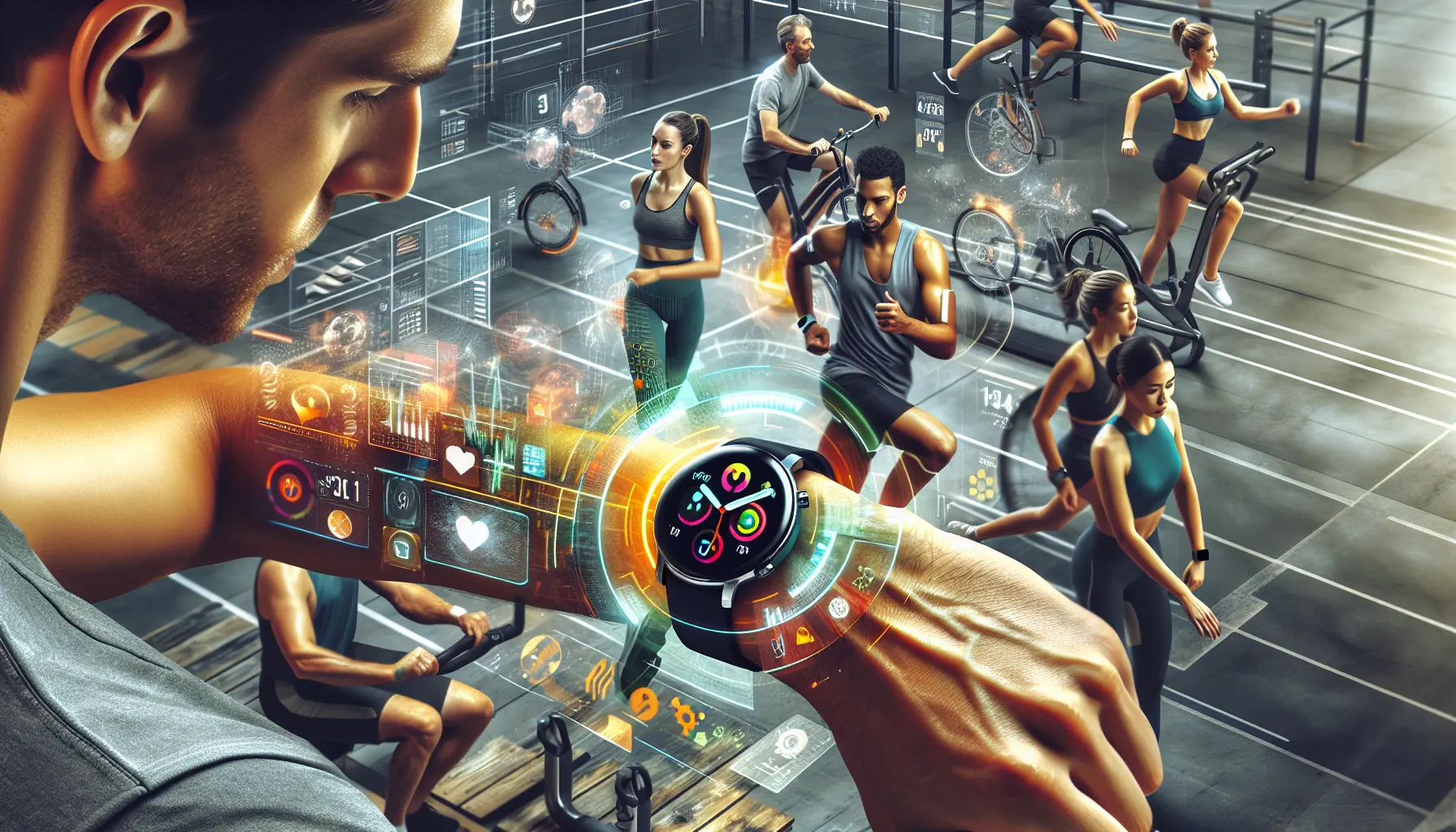 Un braccialetto fitness che monitora la salute e il benessere