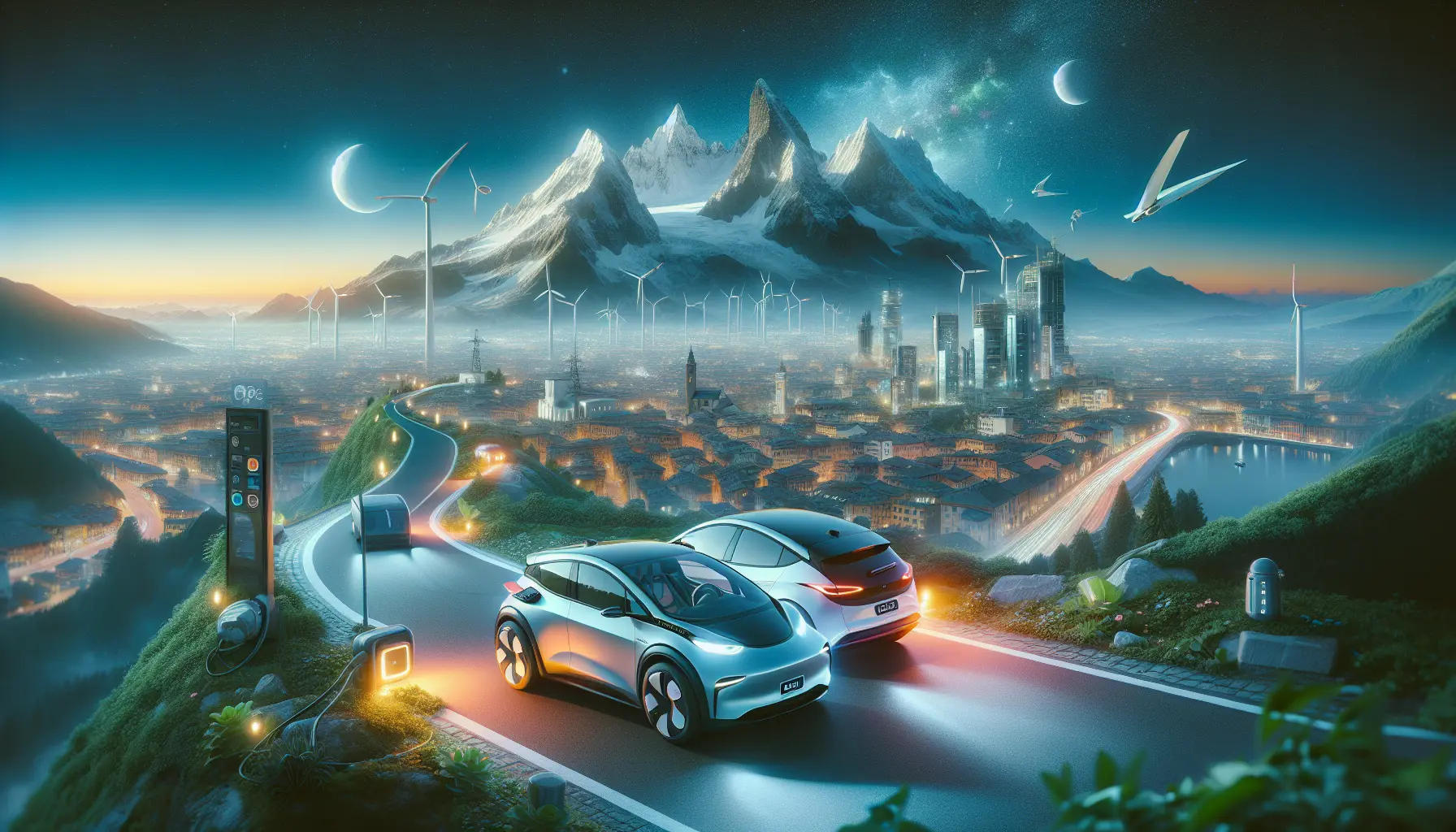 Un veicolo elettrico BYD in una strada italiana, simbolo della transizione verso una mobilità sostenibile.