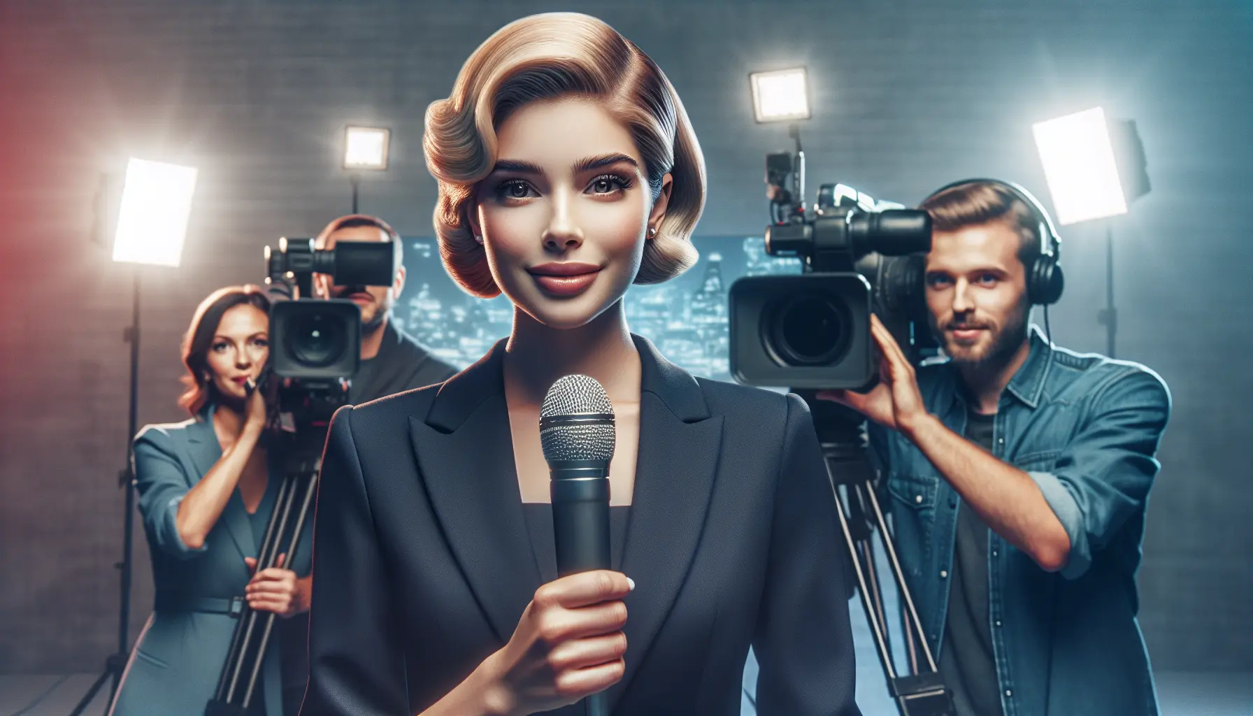 Francesca Fialdini durante una conduzione televisiva, sorridente e coinvolgente, mentre interagisce con il pubblico.