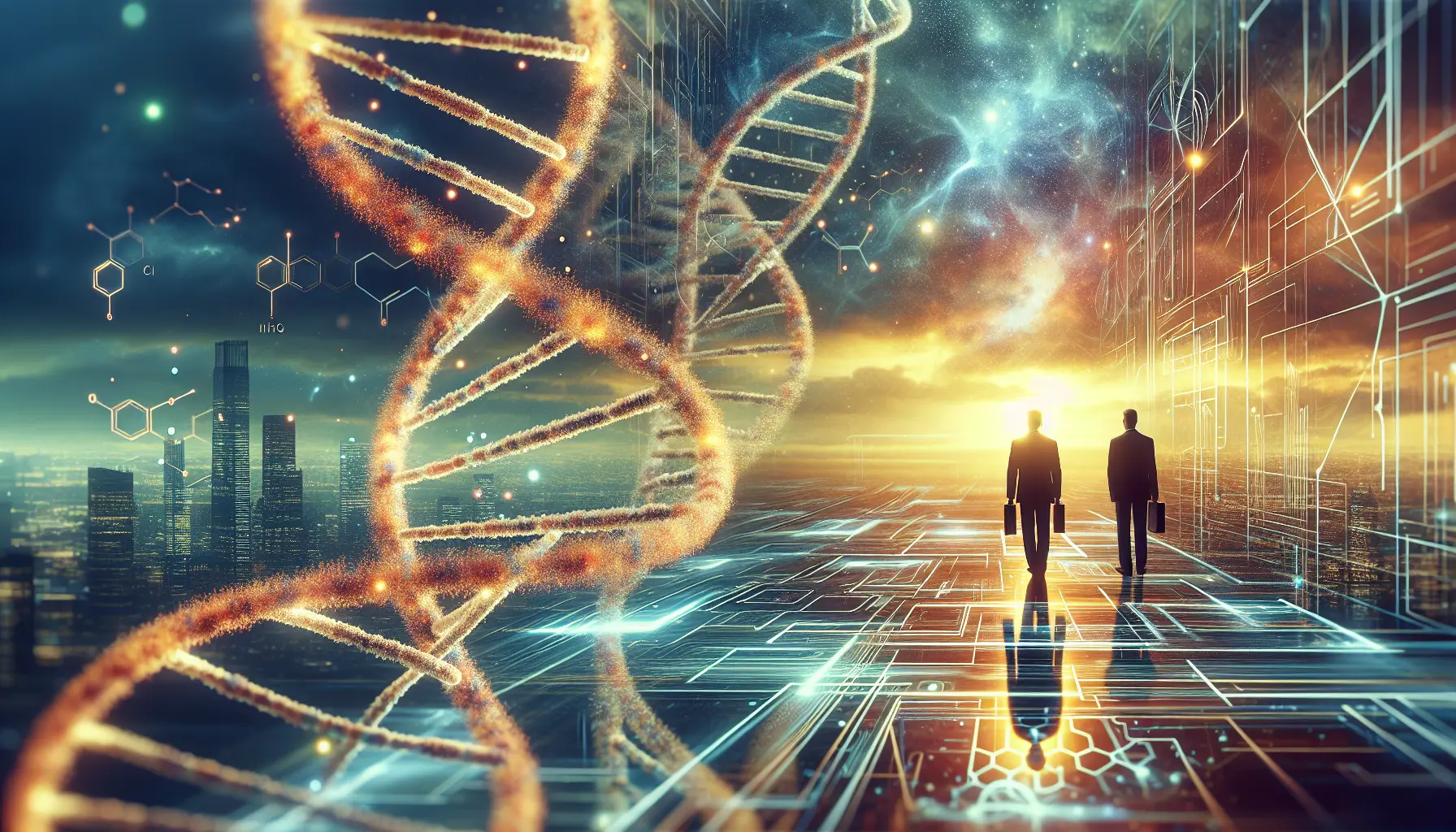 Rappresentazione artistica della struttura a doppia elica del DNA, simbolo della scoperta di Francis Crick.