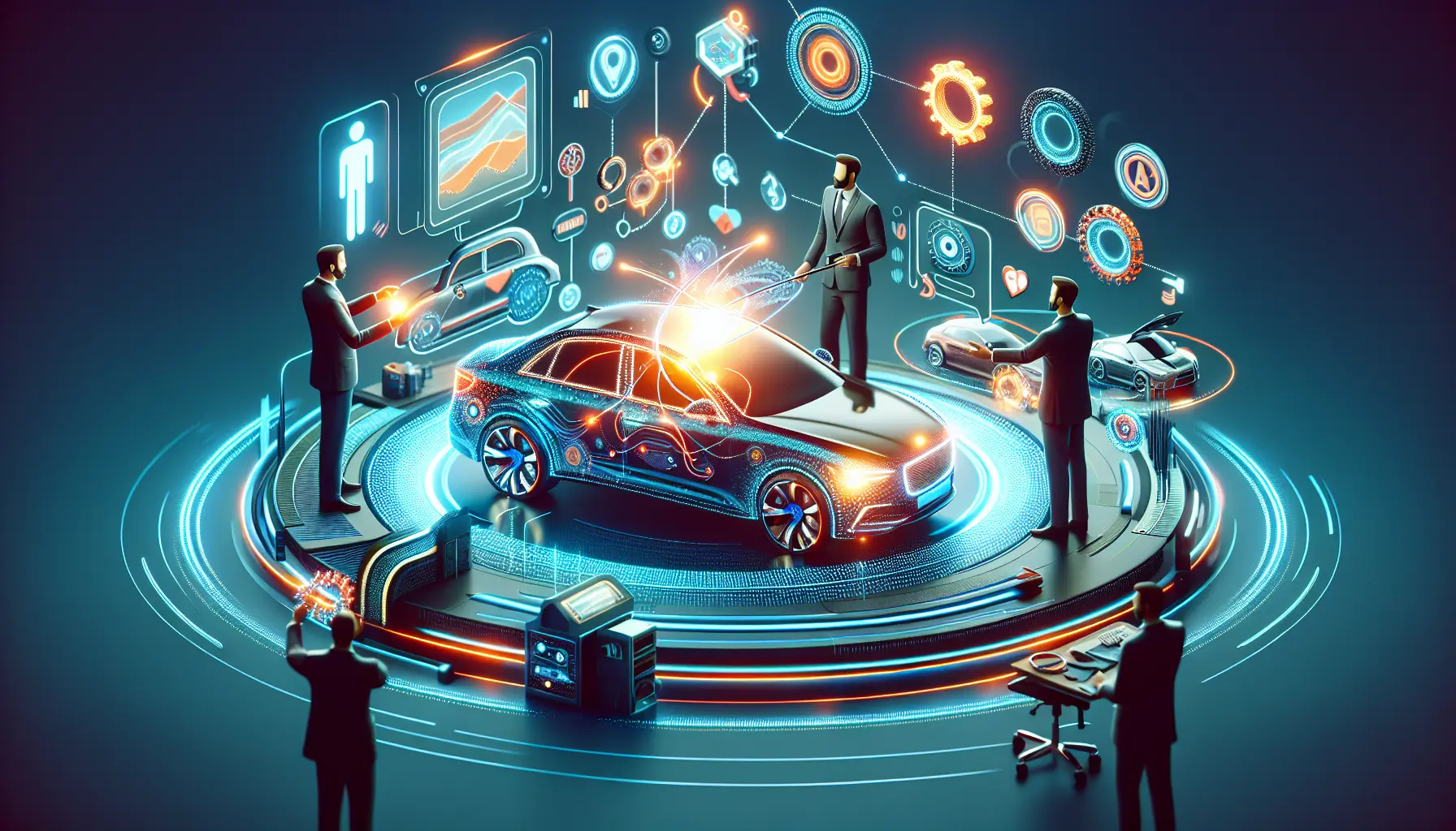 Un automobilista che firma documenti per il passaggio di proprietà della propria auto, simbolo di un nuovo viaggio e opportunità.