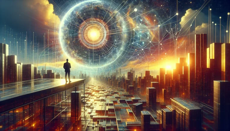 Un'immagine che rappresenta la normazione e la standardizzazione a livello globale, con simboli di qualità e sostenibilità.