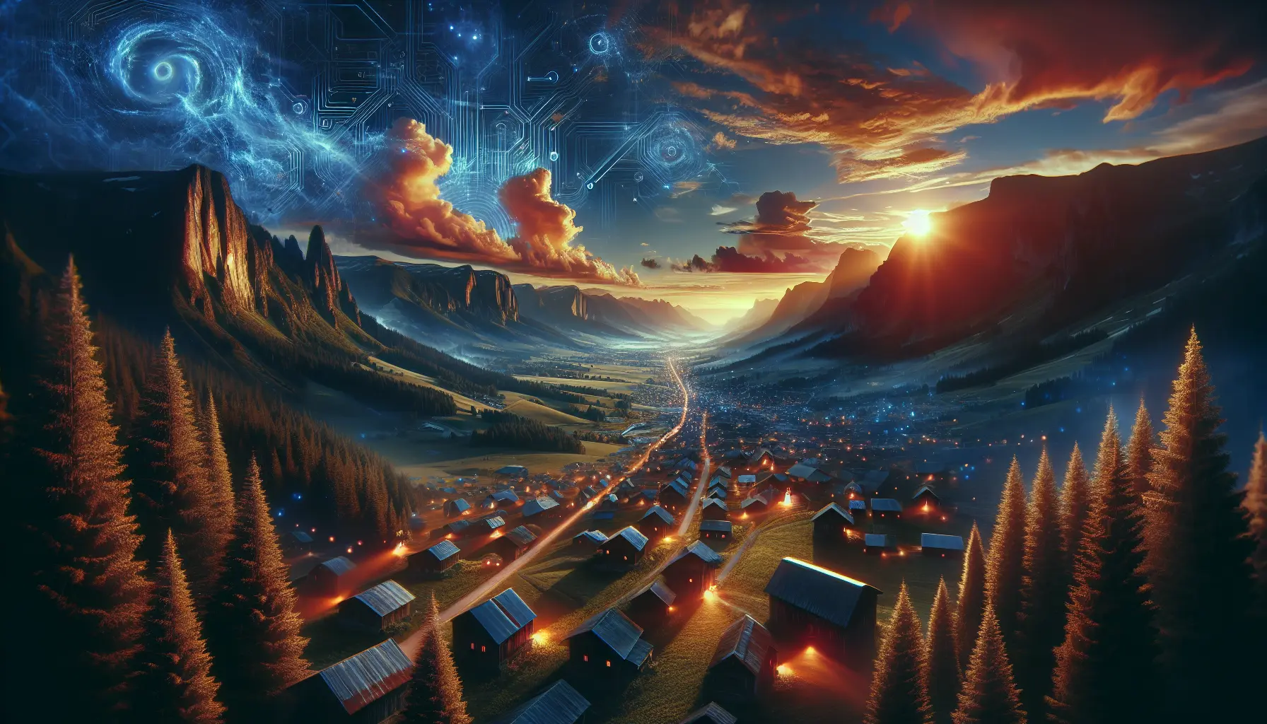 Un gruppo di persone di diverse generazioni che studiano e discutono la rinascita di una lingua in via di estinzione.