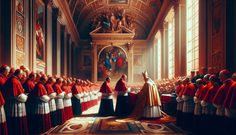 Ritratto di Pietro Gasparri in abito ecclesiastico, simbolo della sua carriera nella Chiesa cattolica e nella diplomazia.