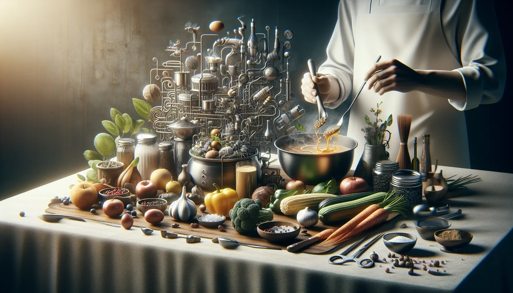 Un tavolo imbandito con piatti tradizionali, evidenziando la ricchezza delle tradizioni culinarie dimenticate.