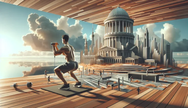 Esercizi ad alta intensità durante un allenamento Tabata