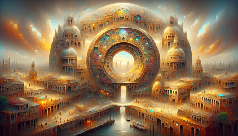 Un narratore che racconta storie orali a un gruppo di ascoltatori, rappresentando la tradizione della narrazione.