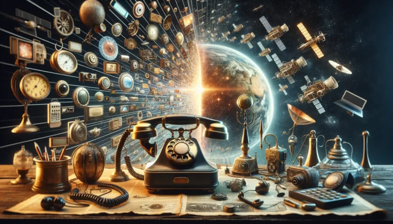 Un telefono vintage simbolo dell'innovazione di Alexander Graham Bell