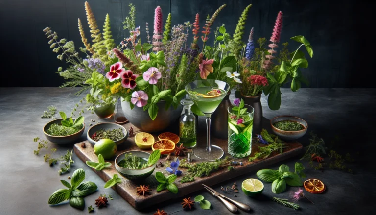 Cocktail botanici: come creare drink con erbe e fiori selvatici