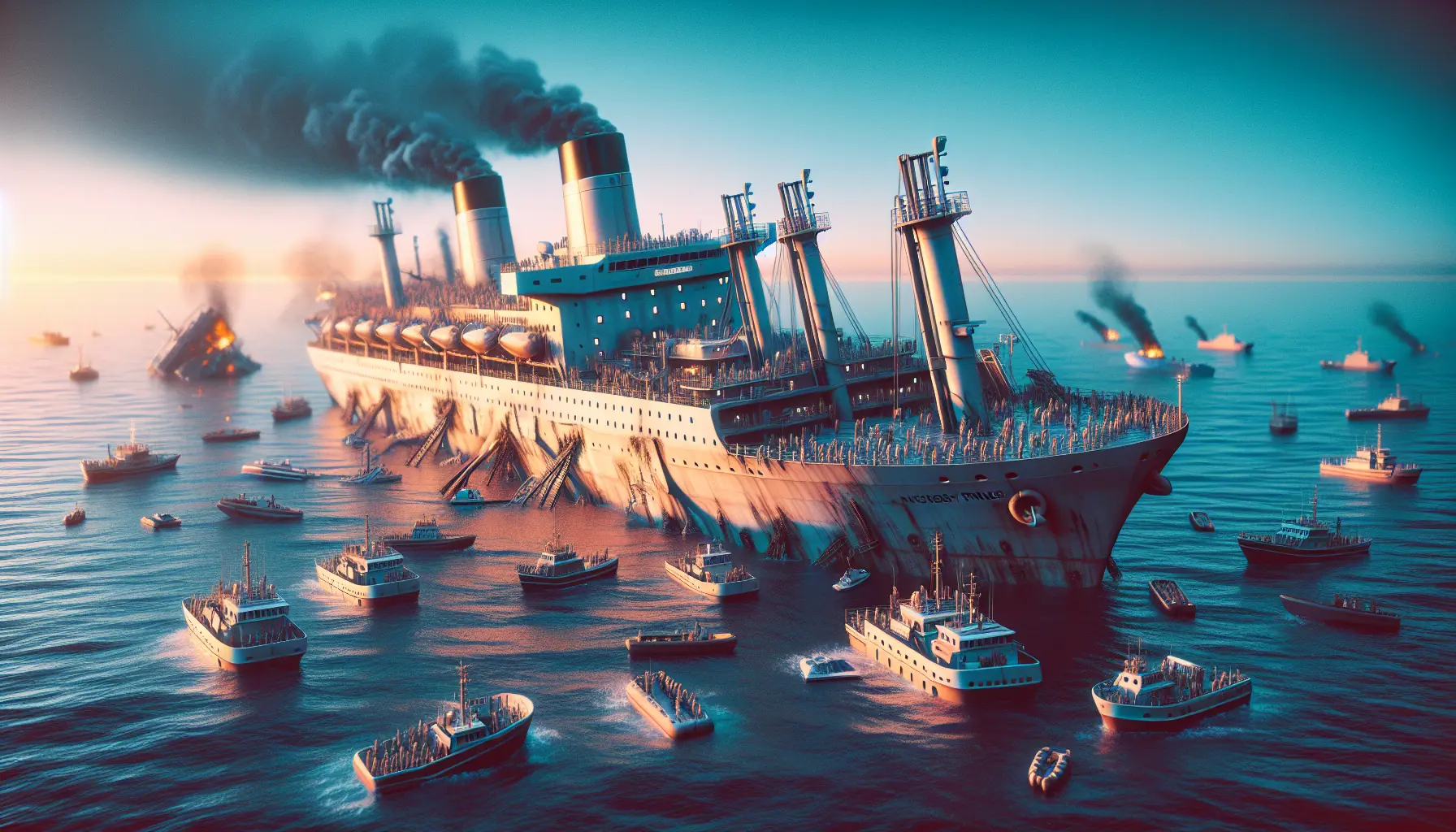 Un'immagine del traghetto Moby Prince in navigazione, simbolo di sicurezza marittima e memoria storica.