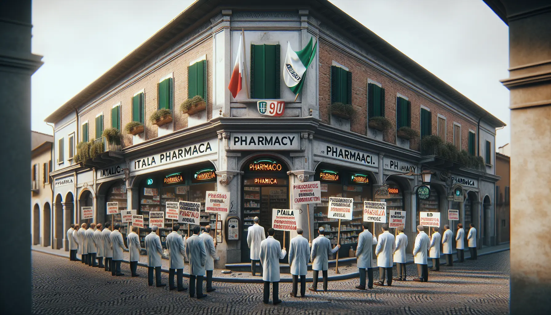 Farmacista che assiste un cliente in farmacia, evidenziando il ruolo cruciale dei farmacisti nel sistema sanitario.