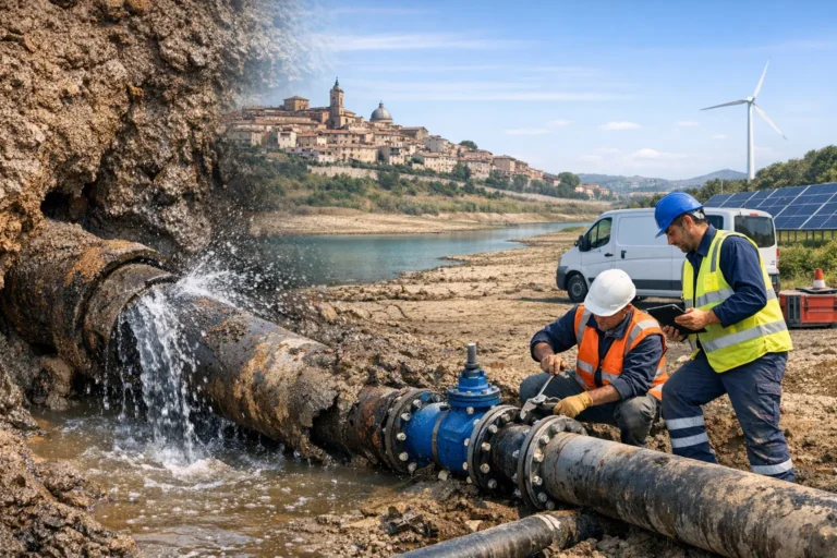 Perdite d’acqua in Italia: dove si disperde l’acqua potabile e quali soluzioni stanno davvero funzionando