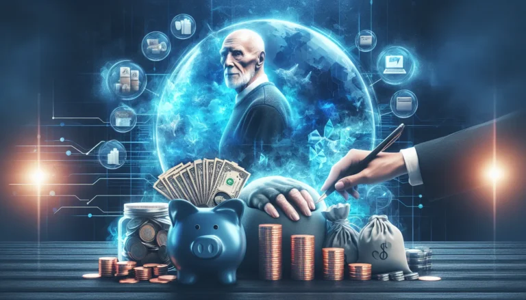 Un grafico che mostra l'aumento dell'aspettativa di vita e le strategie di investimento per la longevità.